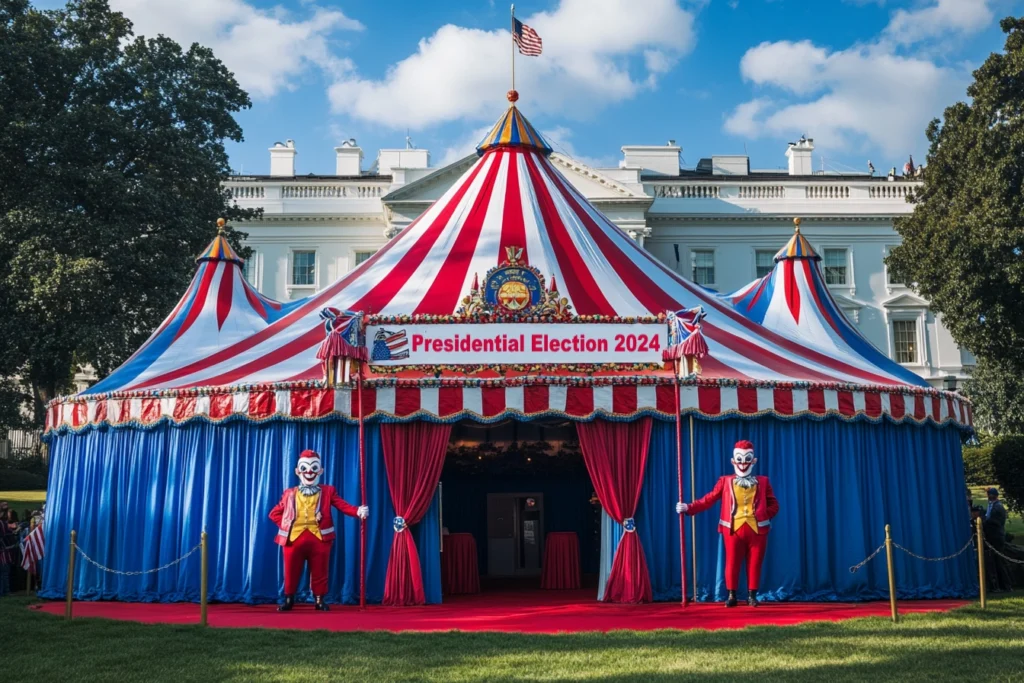 Circus White House Tent
