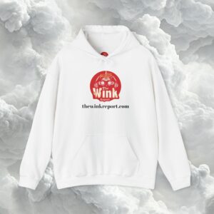 Unisex Heavy Blend™ Hooded Sweatshirt - The Wink Report Logo