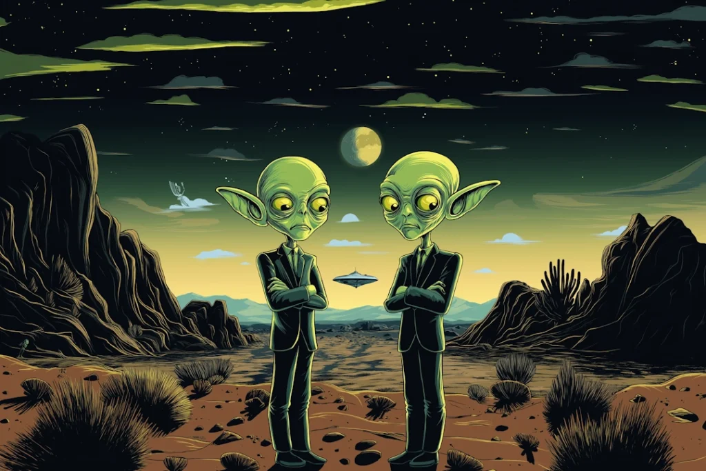 aliens disapprove of Earths leaders