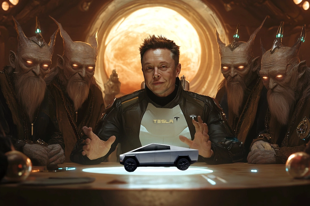 Elon Musk Negotiating with Martian Elders