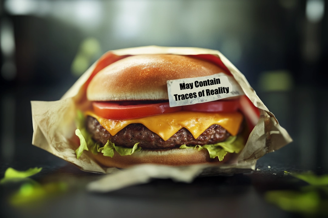 Cheeseburger May Contain Traces of Reality