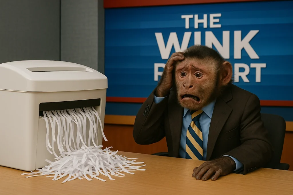 Mr Wigglesworth Distraught After Shredding Pulitzer-worthy Expose