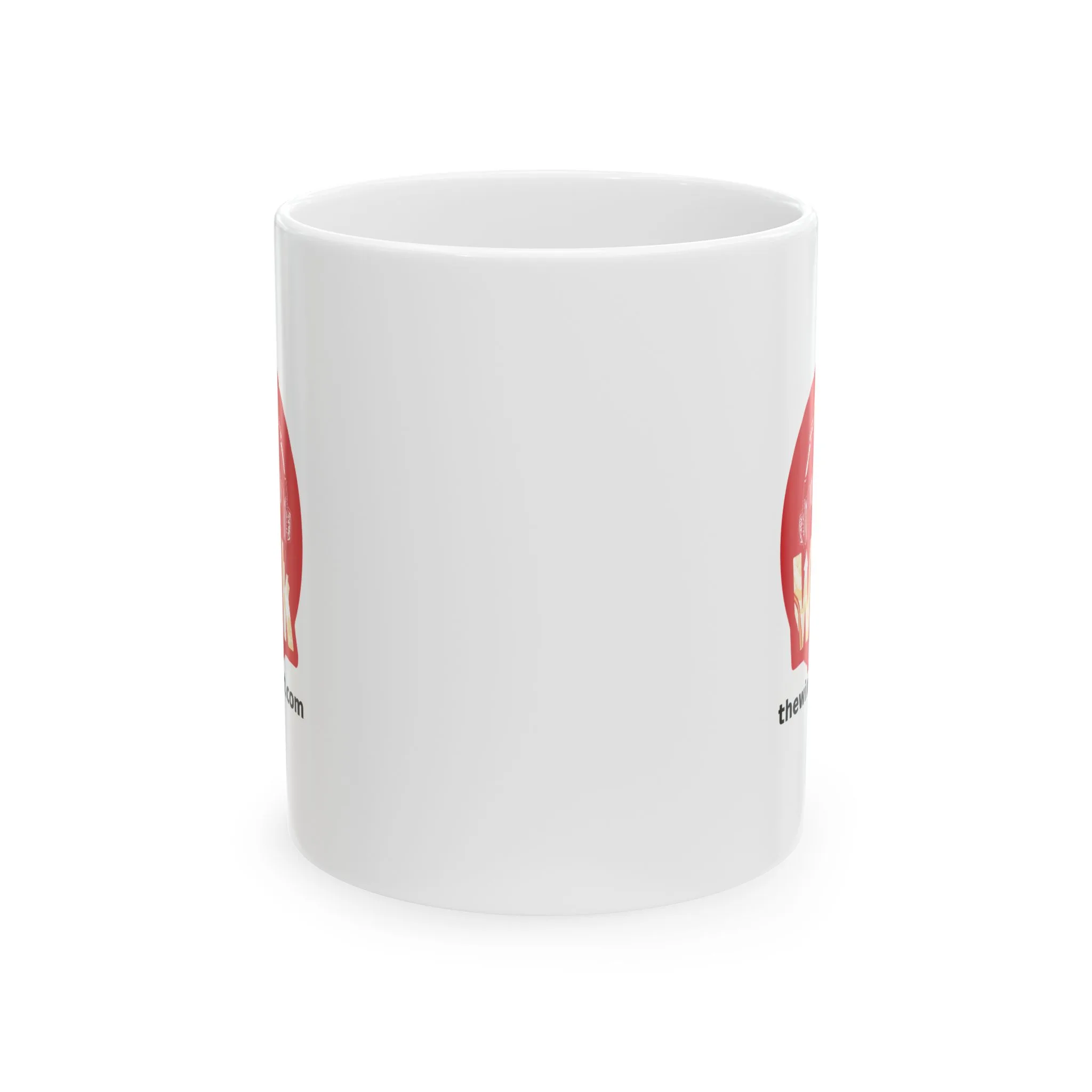 Coffee Mug, Ceramic - The Wink Report Logo - (11oz, 15oz) - Image 3
