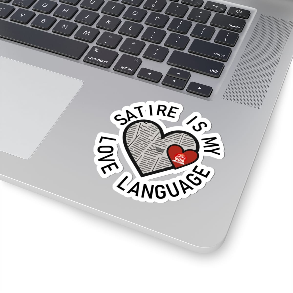Satire Is My Love Language - Sticker - Image 2