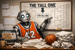 Nation Outsources March Madness Brackets to AI, Asks AI to Also Care About the Outcome
